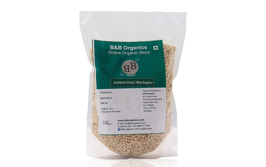 B&B Organics White Sorghum    Pack  2 kilogram